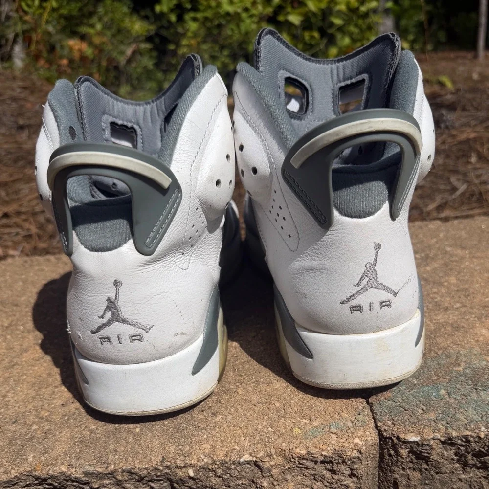 Jordan 6 Retro Cool Grey White Grey CT8529-100 Mens Basketball Shoes